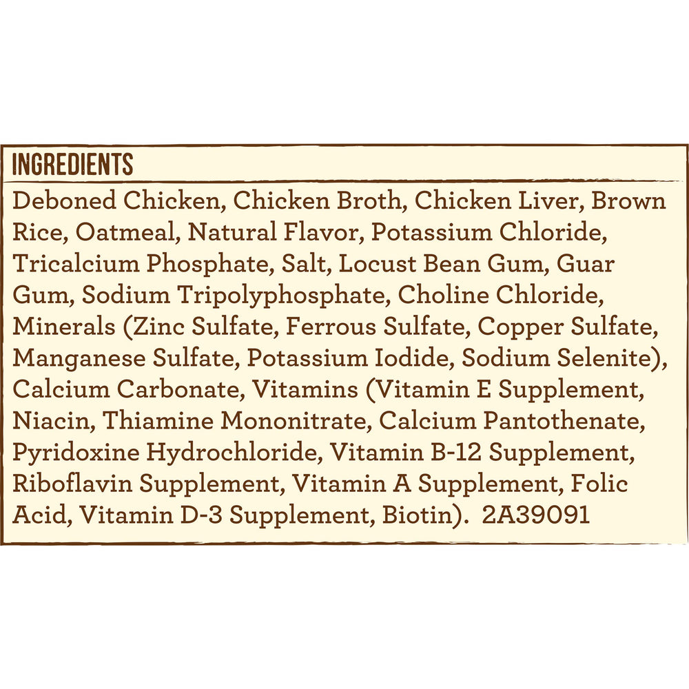 Merrick dieta natural sin legumbres y sin lacteos, opción simple para dietas sensibles.