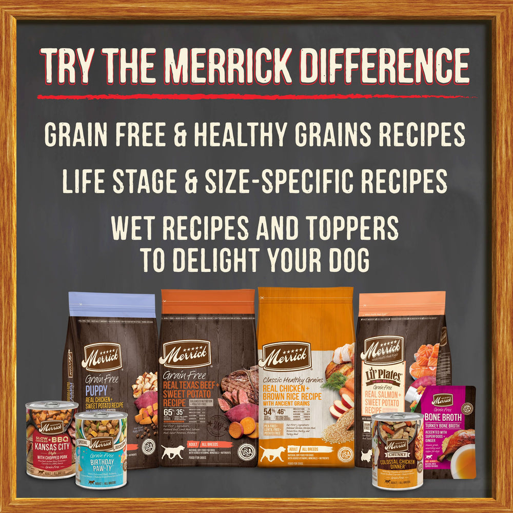 Producto Merrick elaborado en Estados Unidos