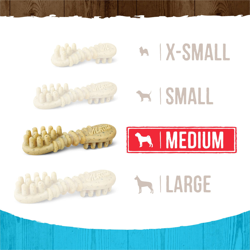 Merrick Fresh Kisses: ofrece aliento fresco tras cada snack.