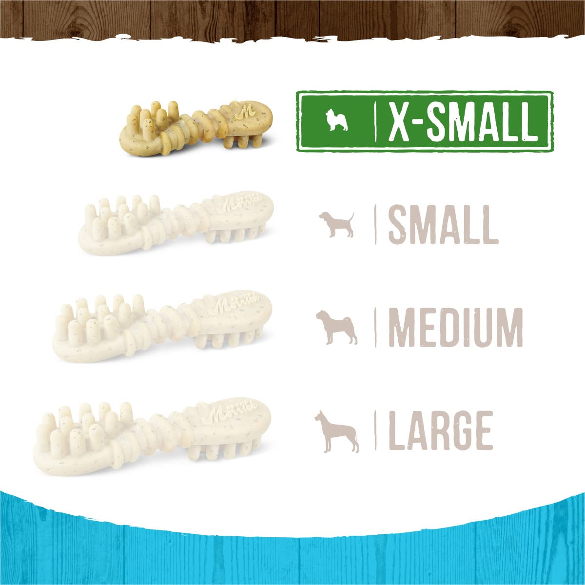 Merrick Fresh Kisses: textura suave para masticar fácilmente