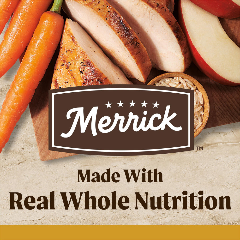 Merrick Healthy Grains, croquetas con pollo real como primera proteína
