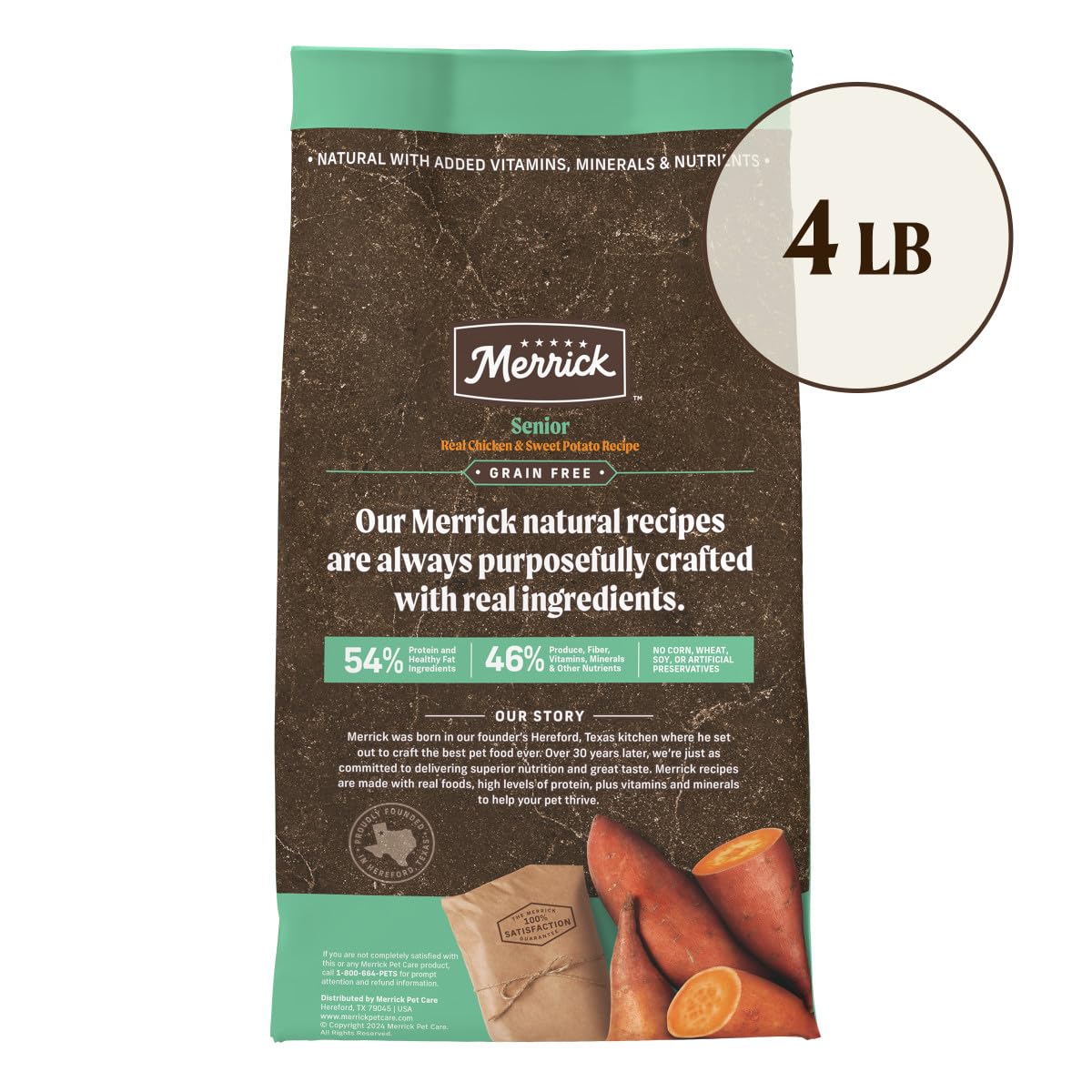 Merrick L-carnitina para apoyar metabolismo y energía.
