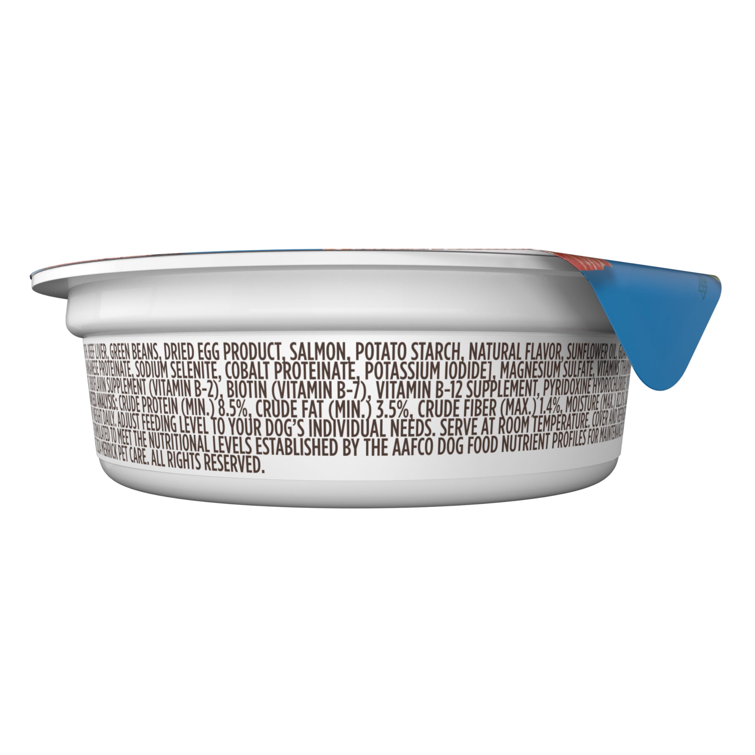 Merrick Lil’ Plates, cena suave en gravy, textura agradable para el paladar de tu perro.