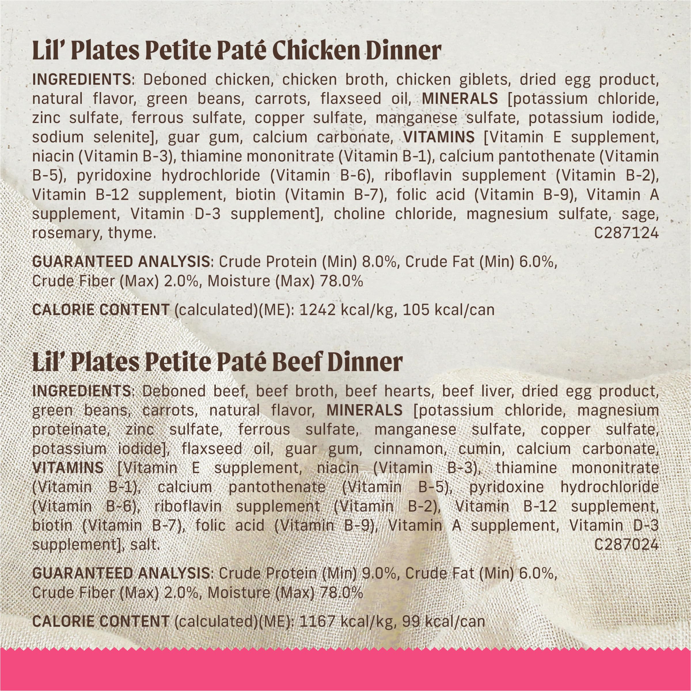 Merrick Lil’ Plates porciones monodosis: práctico y fácil de abrir.