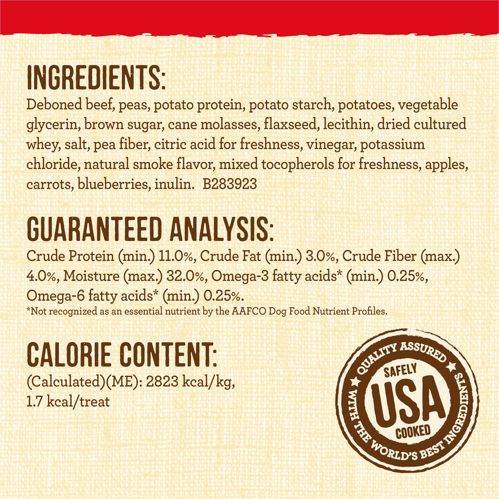 Res deshuesada como primer ingrediente en Merrick Lil’ Plates
