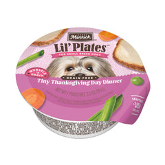 Merrick Lil’ Plates: tarrina abierta con pavo, ideal para una comida sabrosa para perros pequeños.