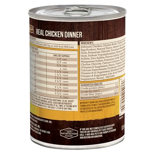 Merrick-pollo-desosado-ingredientes-naturales aporta proteína de alta calidad y nutrientes.