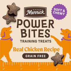 Merrick Power Bites en bolsa reutilizable mantiene frescura