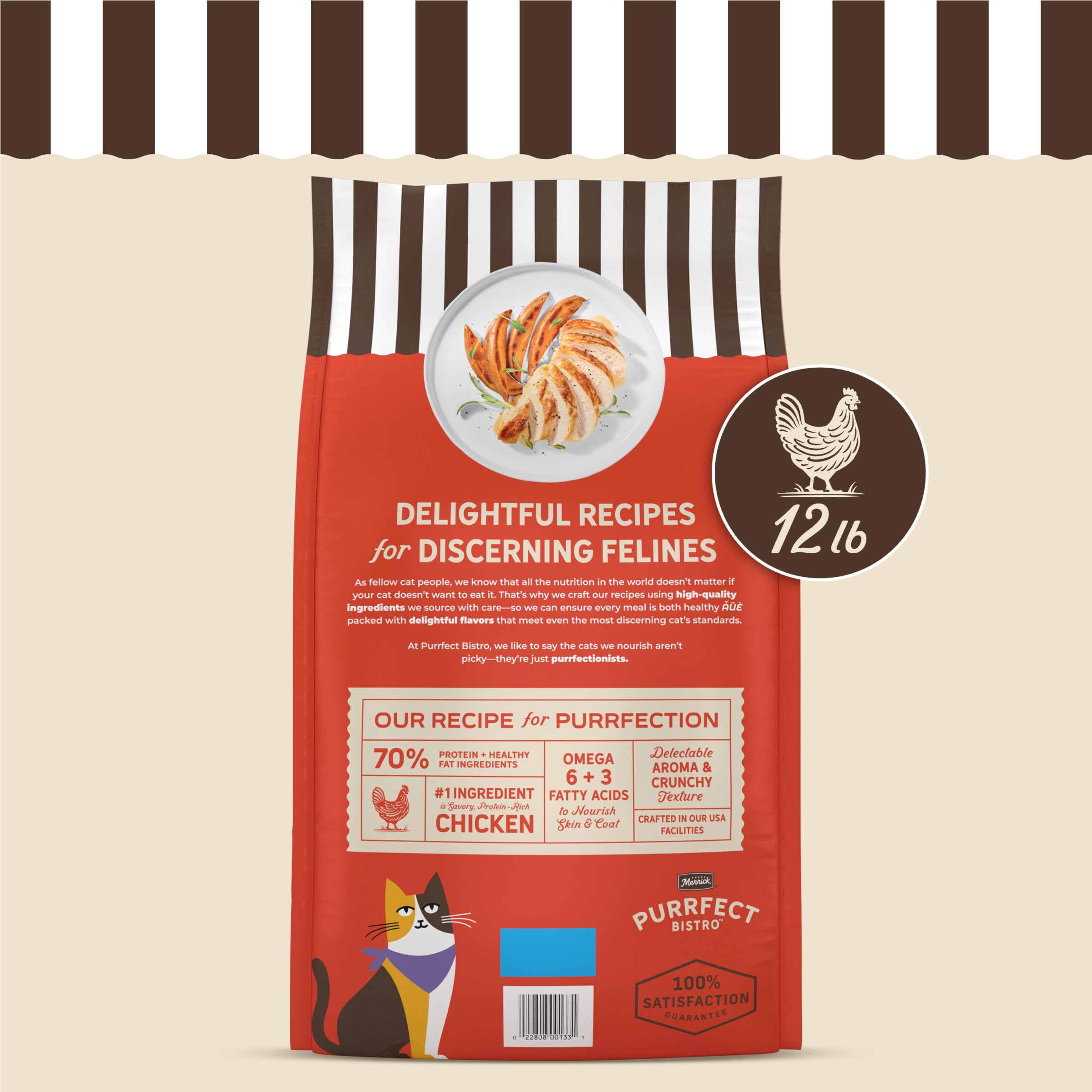 Merrick Purrfect Bistro empaque de 12 libras