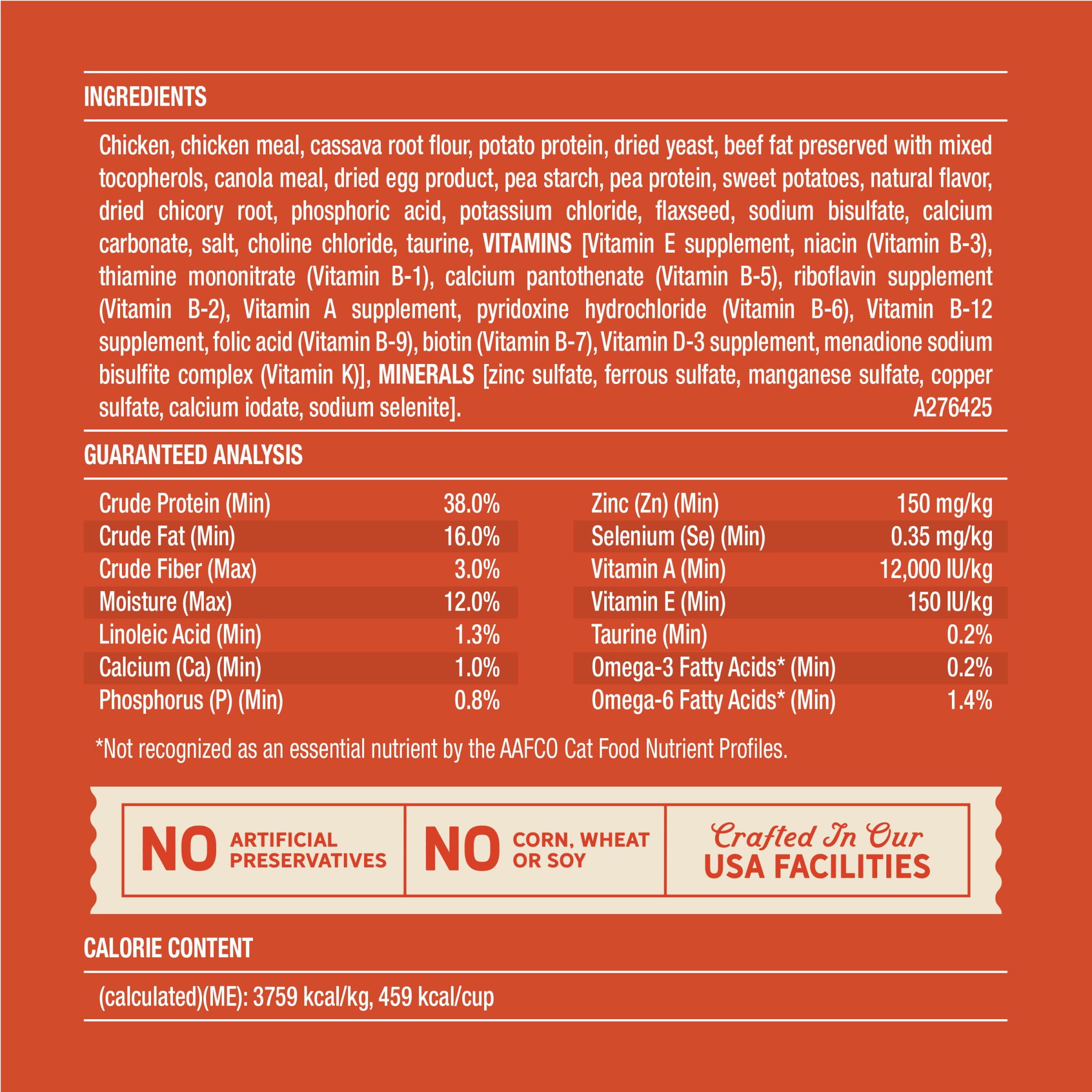 Merrick Purrfect Bistro omega 6 y 3 para piel brillante