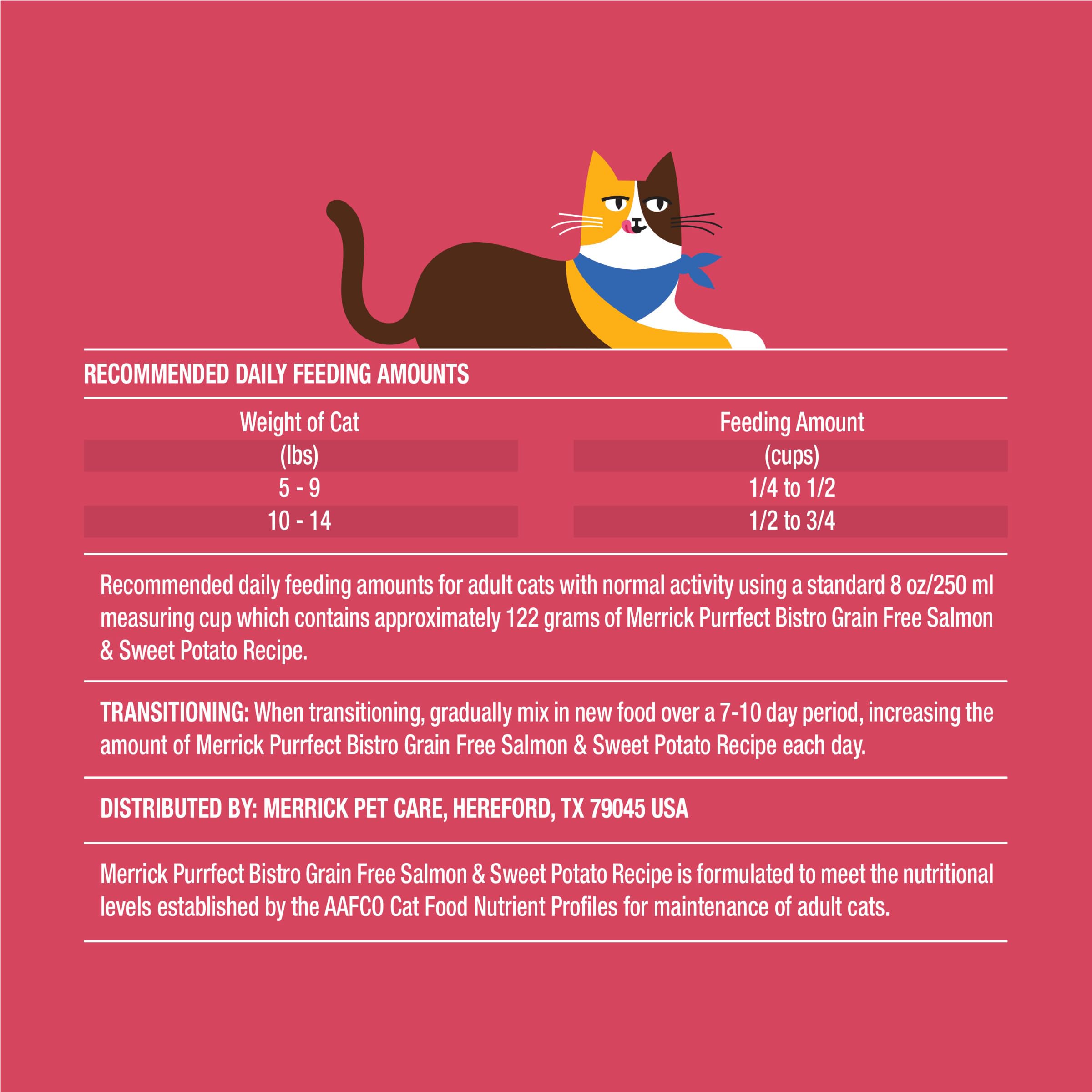 Merrick Purrfect Bistro apto para gatos de interiores y exteriores.