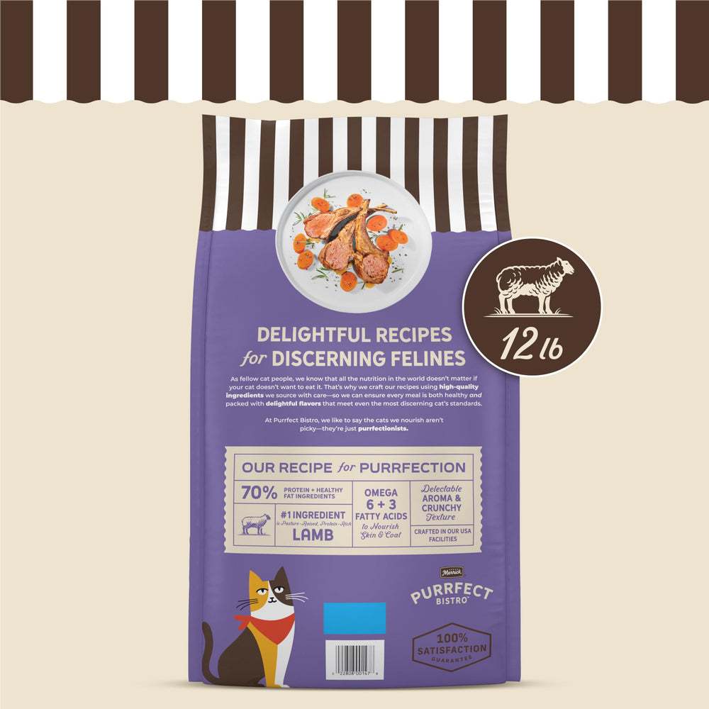 Merrick Purrfect Bistro: sin cereales ni trigo para una digestión suave.