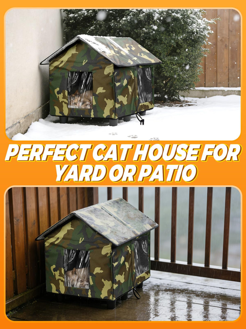 MEWTOGO nido para exterior, ideal para jardín y terraza.