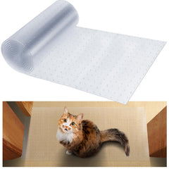 MEWTOGO protector alfombra larga para mascotas, ideal para puertas y pasillos.
