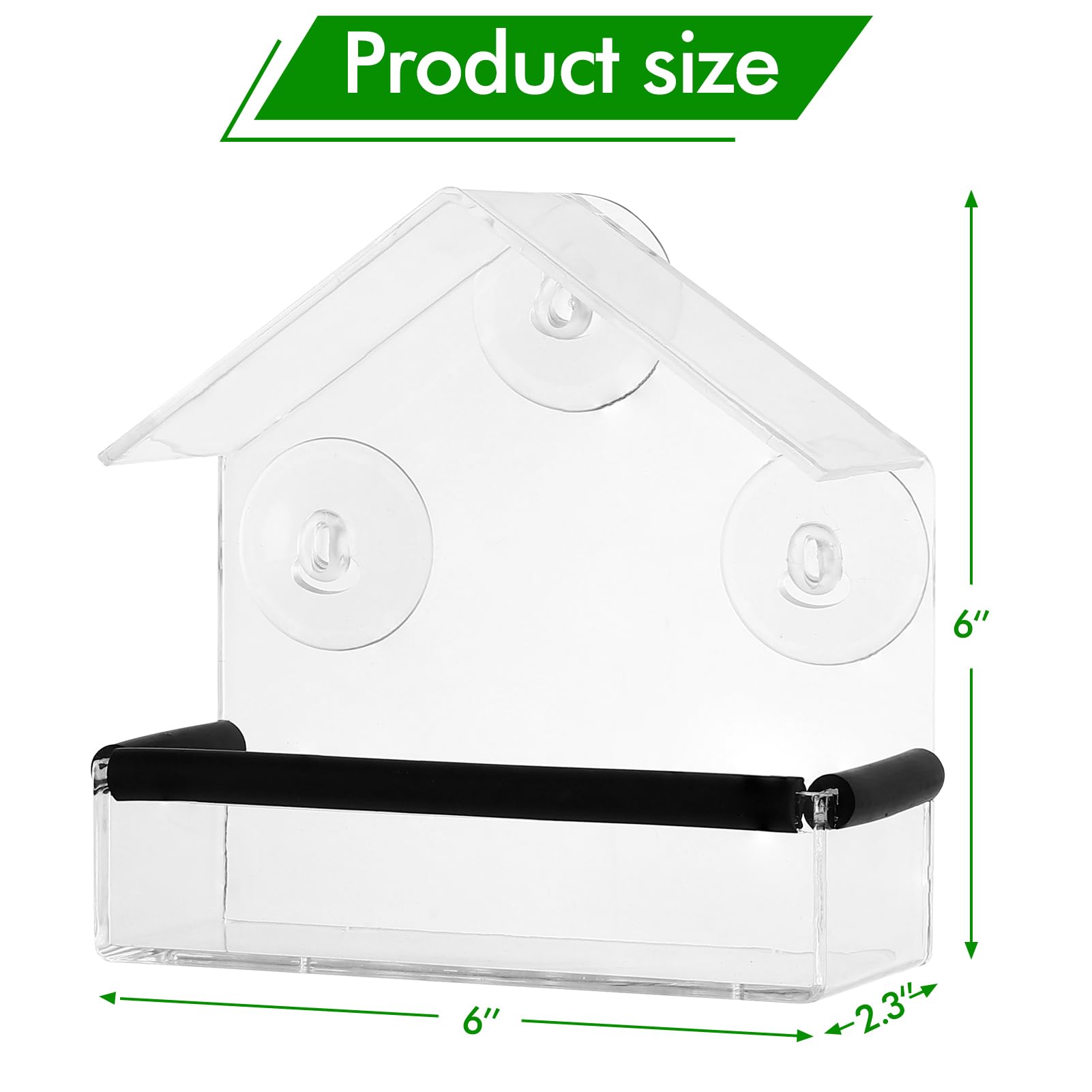 MEWTOGO alimentador-aves para ventana fomenta conexión interior y naturaleza