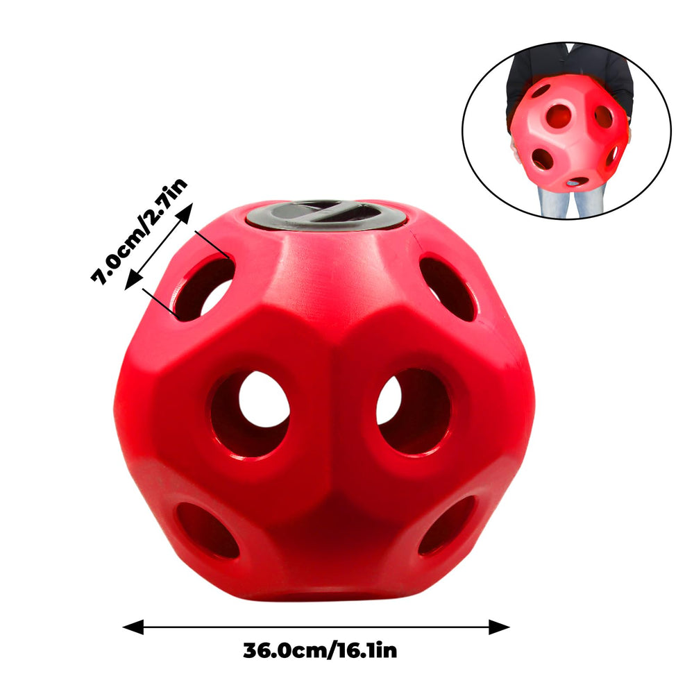 MHLLGN bola premio para caballos, diseño interactivo que fomenta la curiosidad.