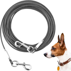 Mi Metty cable de amarre para perro de 10 pies, ideal para patios seguros