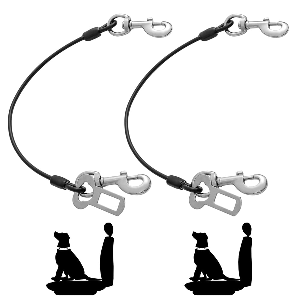 Mi Metty ceinture-chien-voiture câble renforcé pour une sécurité accrue en trajet