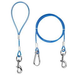 Mi Metty correa para perro con cable de acero, resistente y duradera.