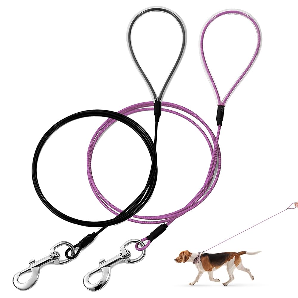 Mi Metty correa para perro, prueba de mordida, 6 ft para paseos diarios.