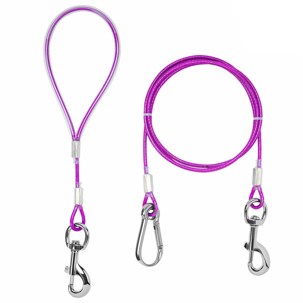 Mi Metty, correa resistente a mordidas de 5ft, segura y duradera.