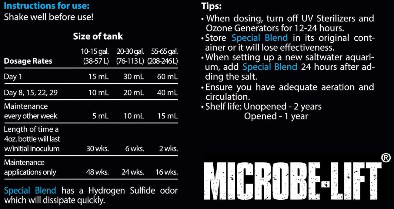 MICROBE-LIFT Special Blend: tanques plantados con agua limpia y equilibrada.