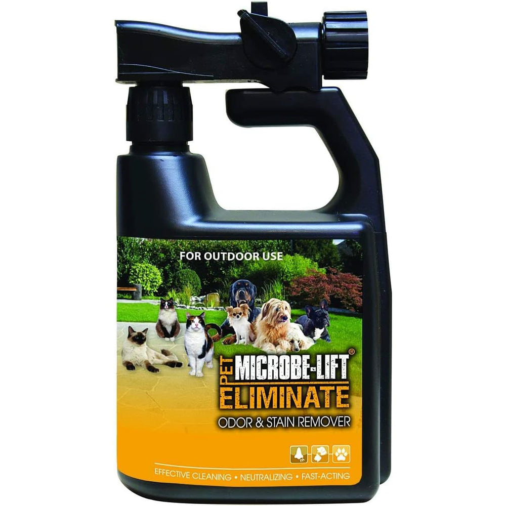 MICROBE-LIFT Outdoor Odor Eliminator: botella 32 oz lista para uso exterior para eliminar olores