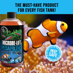 MICROBE-LIFT Special Blend ayuda a descomponer desechos para agua más clara.