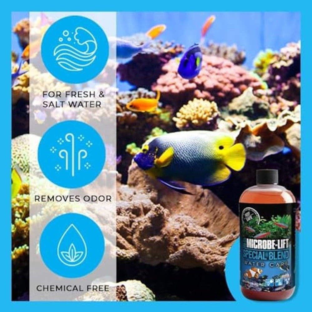 MICROBE-LIFT Special Blend inicio rápido en un acuario nuevo