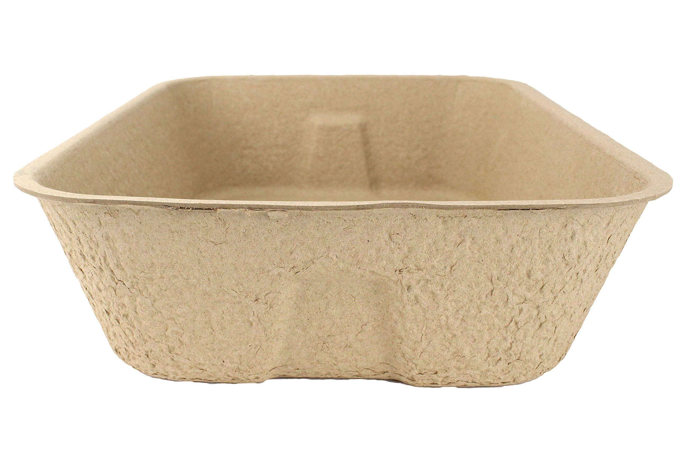 Bandeja desechable Midlee para arena de gato grande, uso práctico en movimiento.