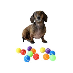 Midlee pelotas tenis mini para perros pequeños, aptas para lanzadores automáticos
