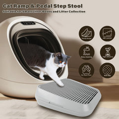Rampa Midollarle con diseño ergonómico para gatos pequeños y mayores