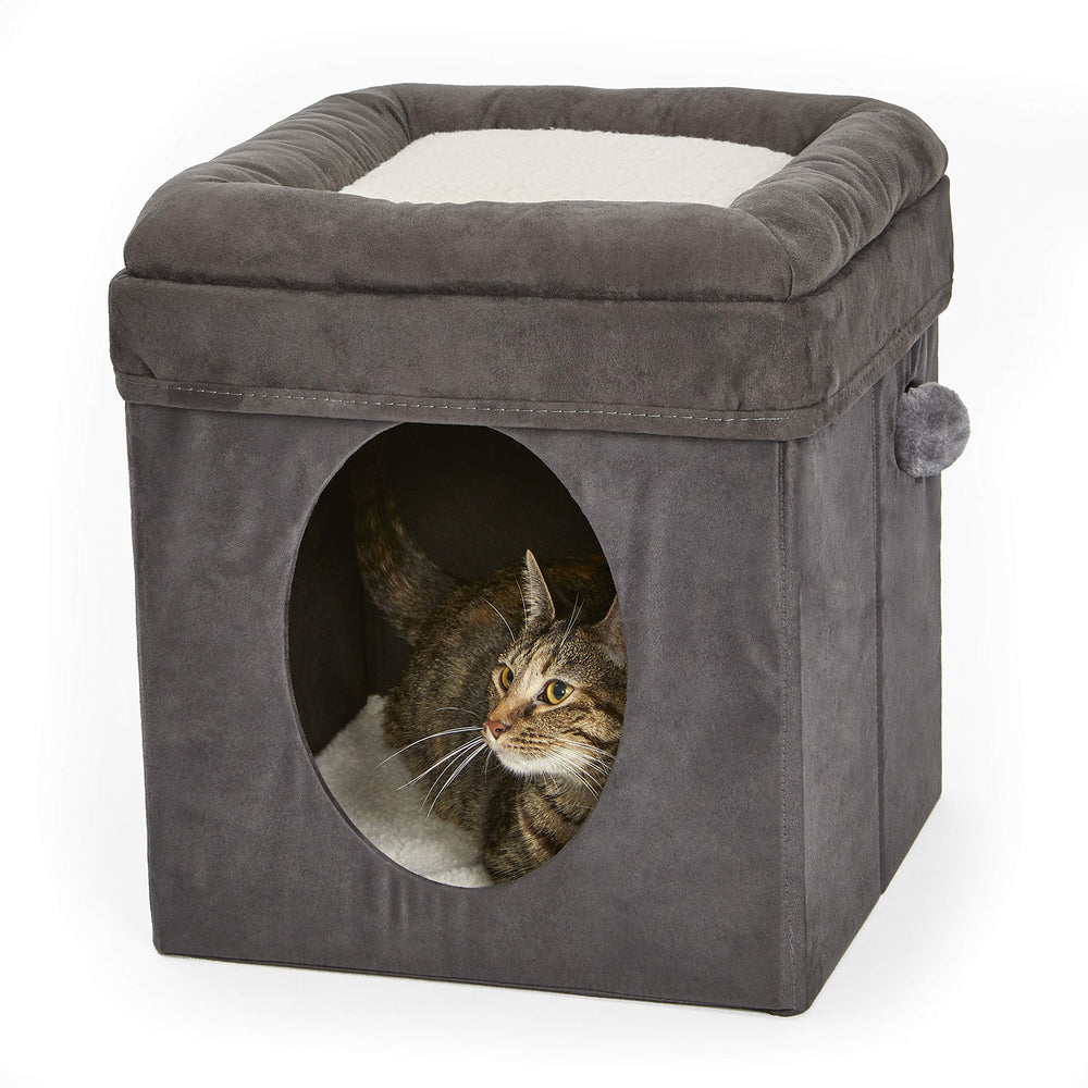 MidWest Cat Cube: cama acolchada superior para descanso elevado