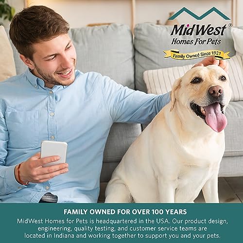 MidWest Homes for Pets cama acolchada ultra suave para descanso reconfortante.
