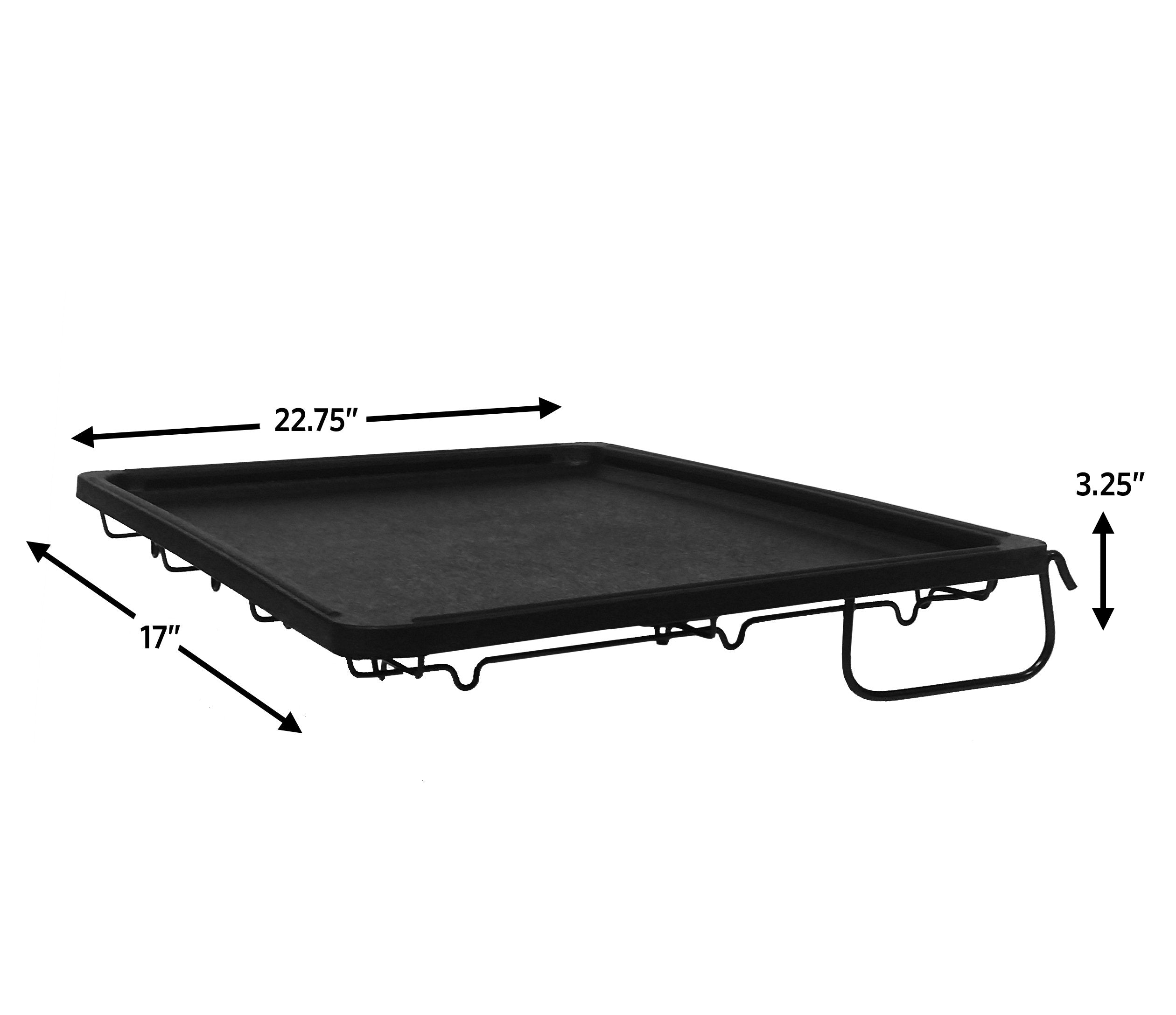 Estante ajustable 142SHELF mejora la organización dentro de la jaula.