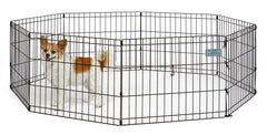 MidWest Homes for Pets: corral 18 pulgadas, 16 pies cuadrados para juego seguro