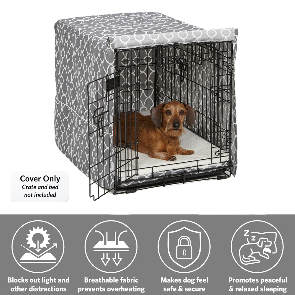 MidWest Homes for Pets cubierta para jaula con ventilación y visibilidad ajustables.