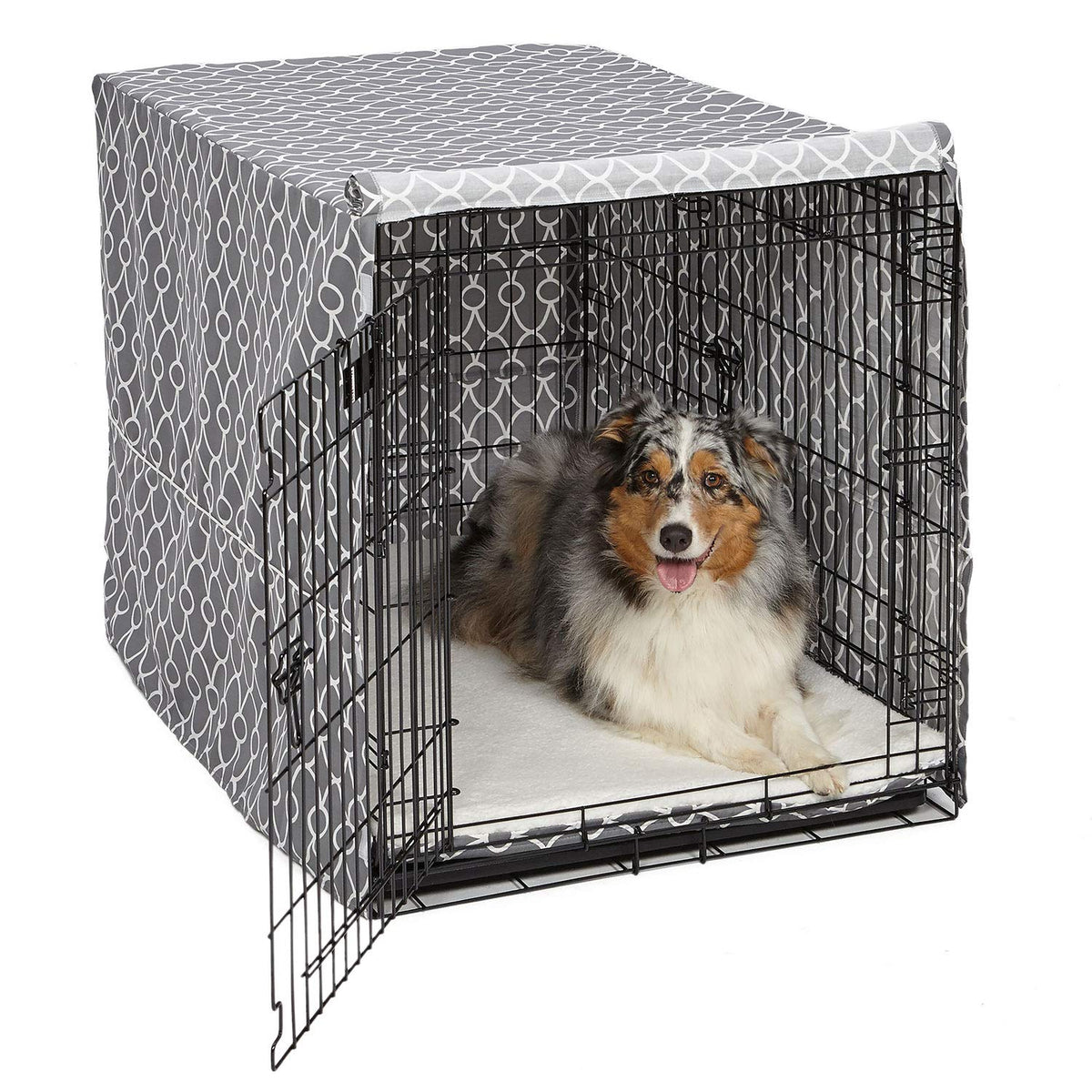Cubrejaula MidWest para perro grande con protector Teflón que evita manchas