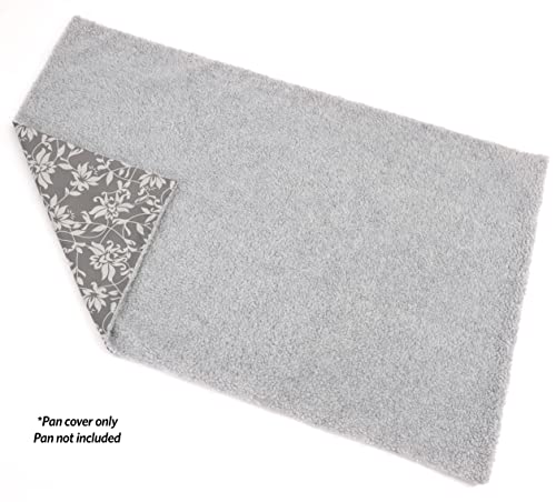 Detalle de cremallera en funda reversible para jaula MidWest Quiet Time.