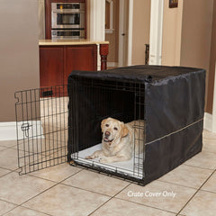 MidWest Homes for Pets cobertor de jaula crea un ambiente tipo nido que puede ayudar a reducir ladridos