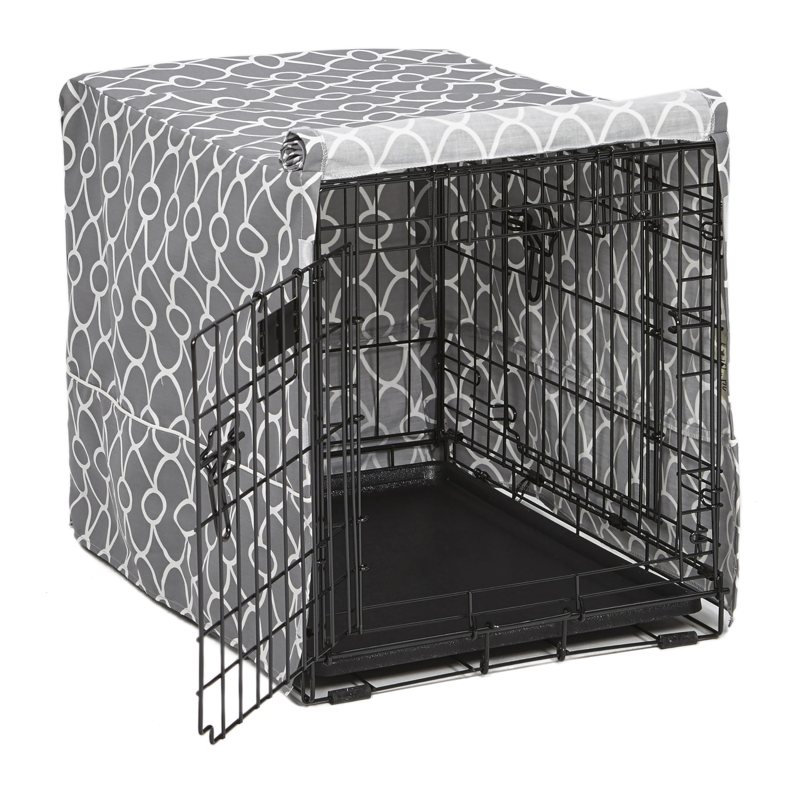 MidWest Homes for Pets funda-jaula-perro-24-pulgadas-privacidad refugio cómodo