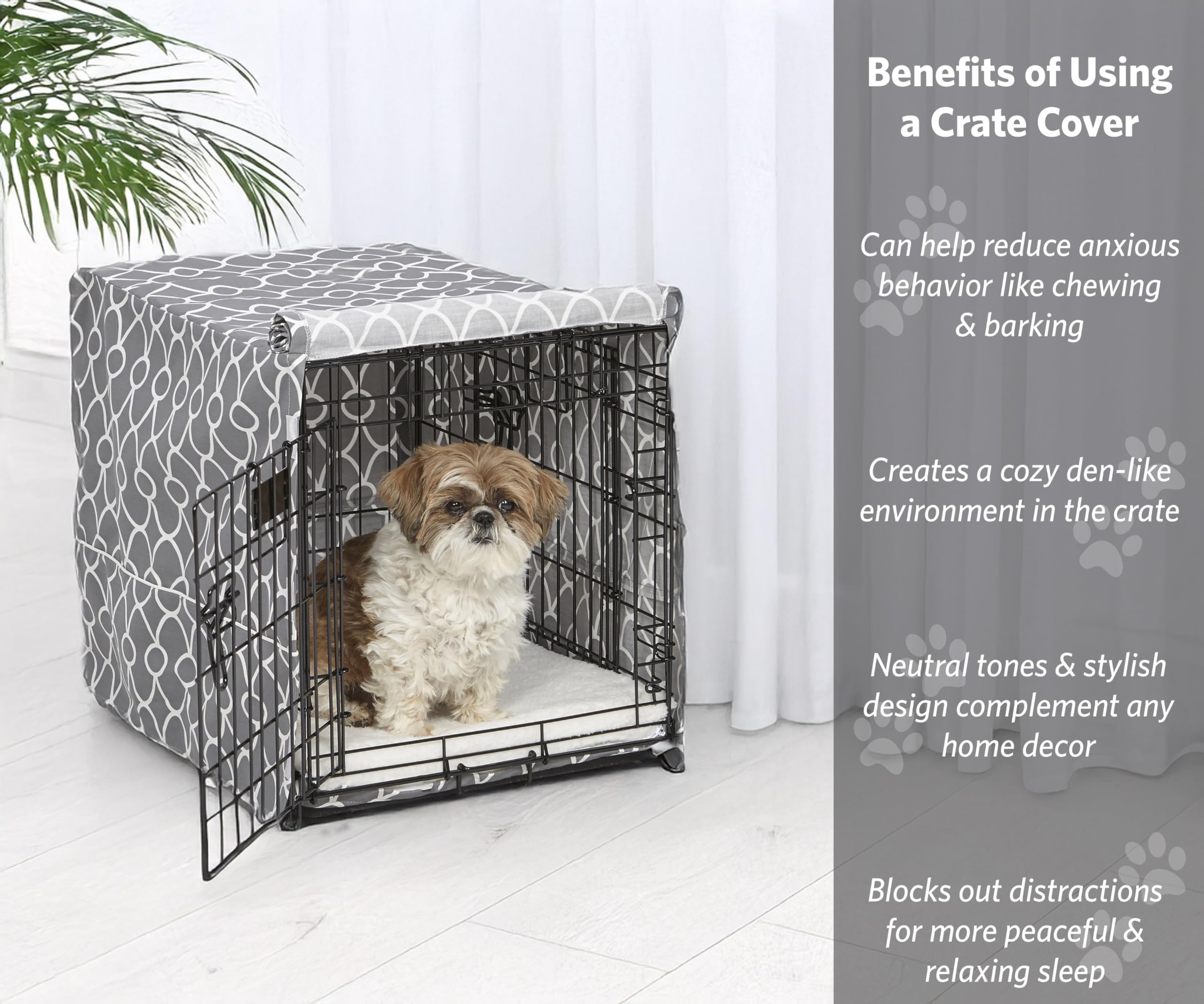 MidWest Homes for Pets funda-jaula-perro-24-pulgadas-teflon facilita limpieza y protección