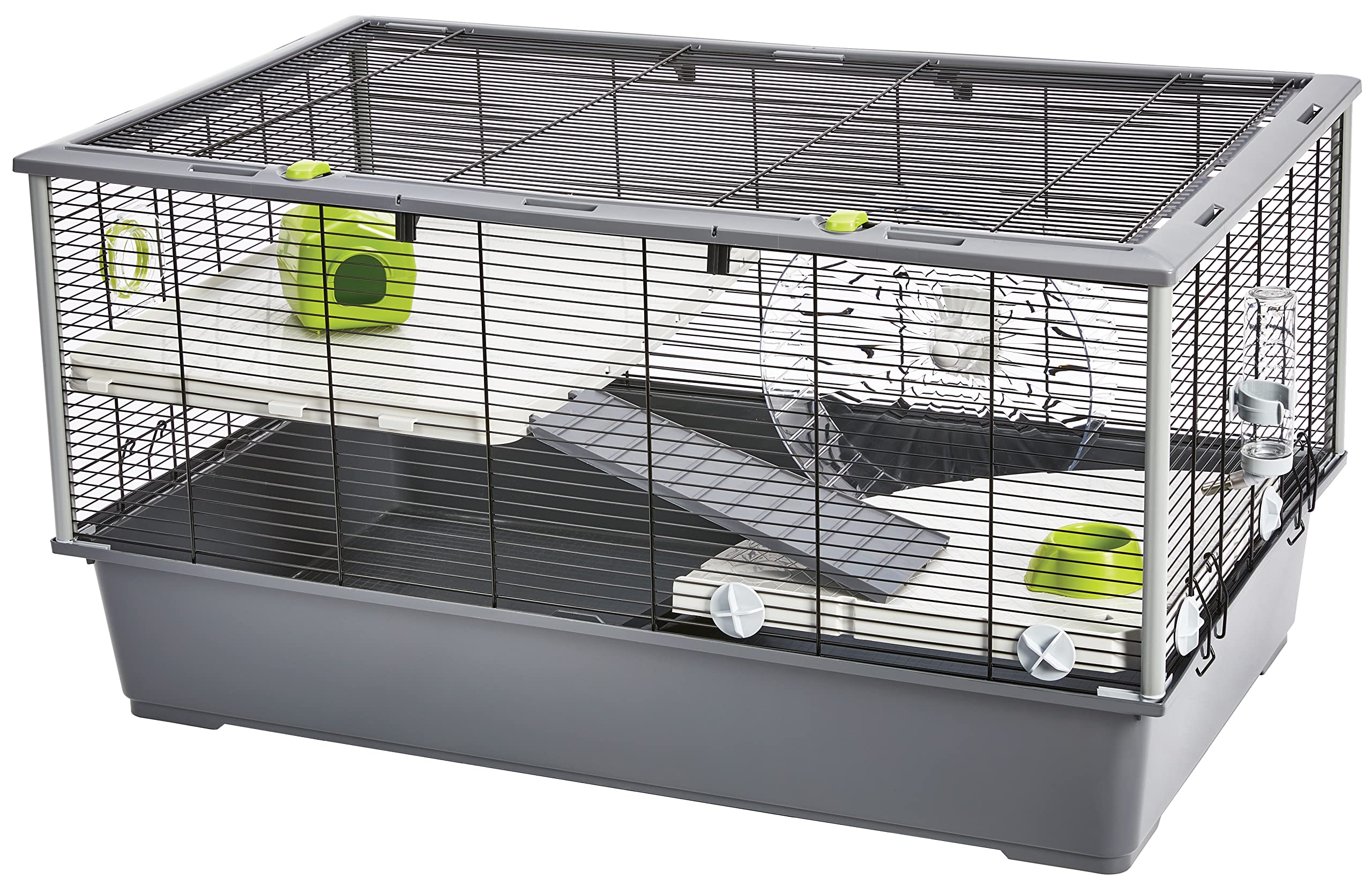 Jaula Hamster Nation Jumbo de MidWest con accesorios incluidos para empezar
