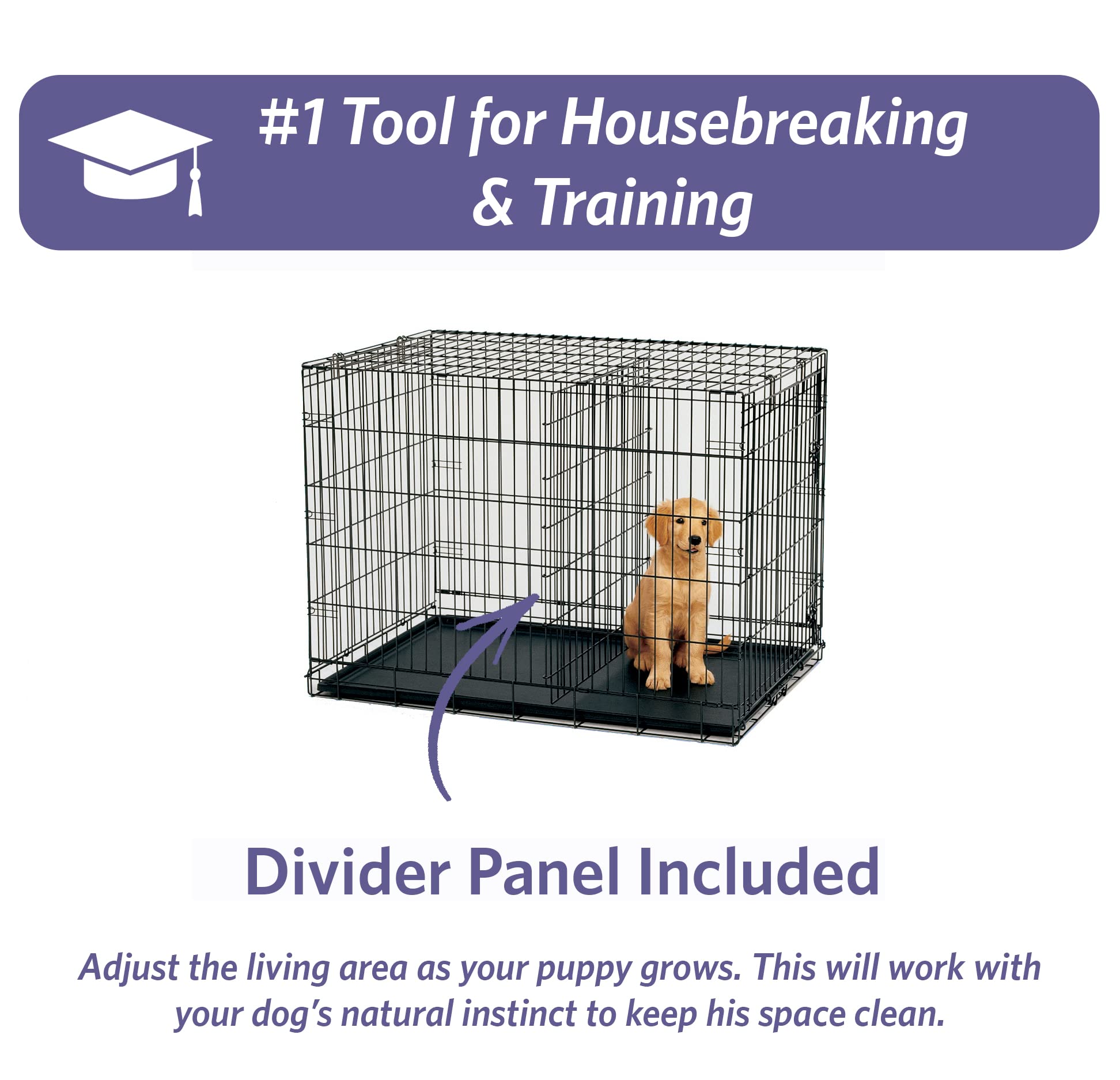 MidWest iCrate Paw Block, seguridad para tu mascota.