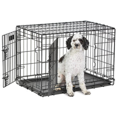 MidWest LifeStages jaula 30p para perros medianos, seguridad y comodidad en casa.