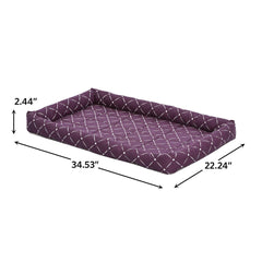 Ashton Bolster Quiet Time Couture funda lavable a máquina para limpieza rápida
