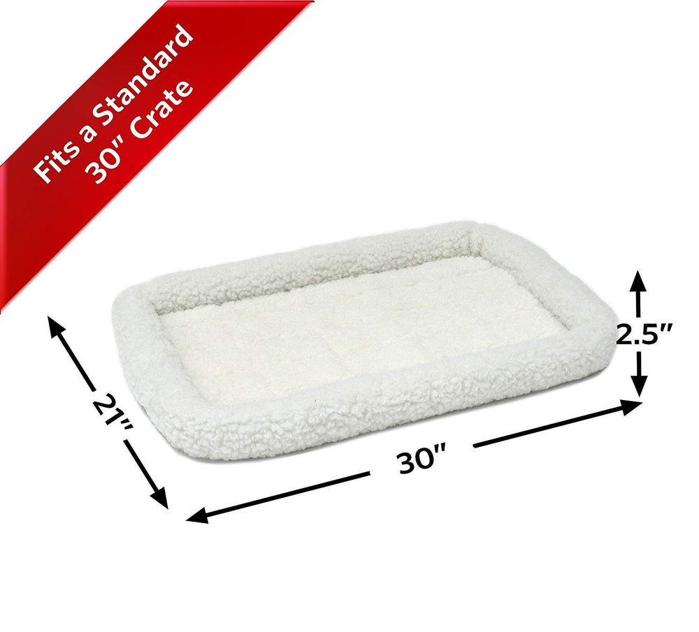 Borde acolchado de QuietTime de MidWest ofrece soporte para cuello y cabeza