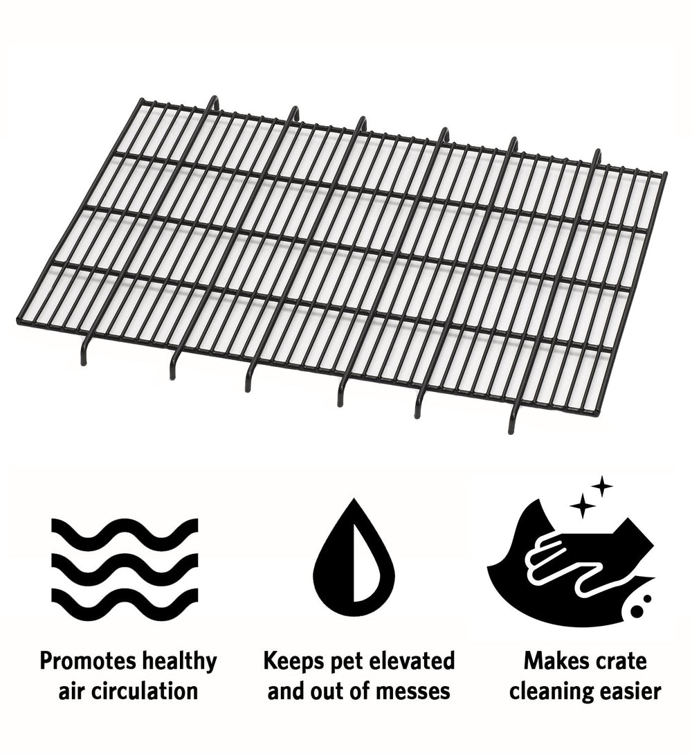 MidWest Homes for Pets revestimiento vinilo espaciado 1-2 pulgadas, patas seguras