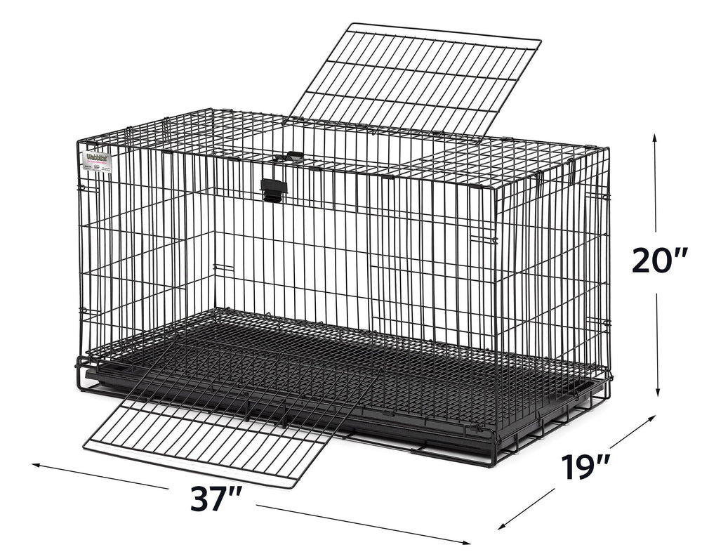 MidWest Wabbitat bandeja ABS deslizante para limpieza rápida