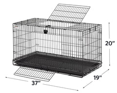 MidWest Wabbitat bandeja ABS deslizante para limpieza rápida